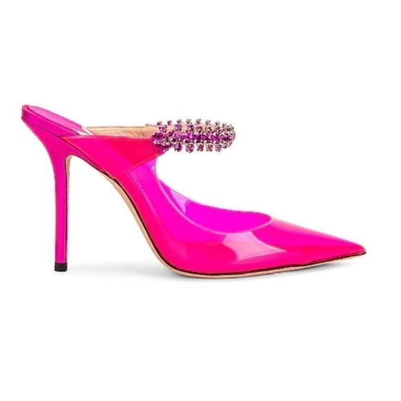 Jimmy Choo PVC Bing 100 Heels Pump - Picture 5 of 8